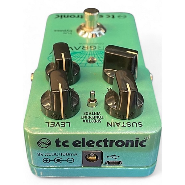 Used TC Electronic HyperGravity Compressor Effect Pedal