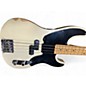 Used 2022 Fender Mike Dirnt Road Worn Precision Bass White Blonde Electric Bass Guitar