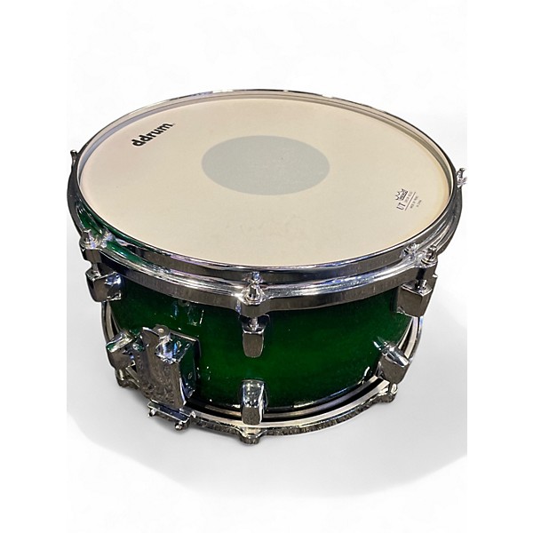 Used ddrum Used ddrum 6 Piece DOMINION BIRCH Ash Veneer Green Burst Drum Kit