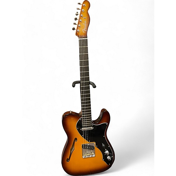 Used 2023 Fender suona thinline telecaster Sunburst Hollow Body Electric Guitar