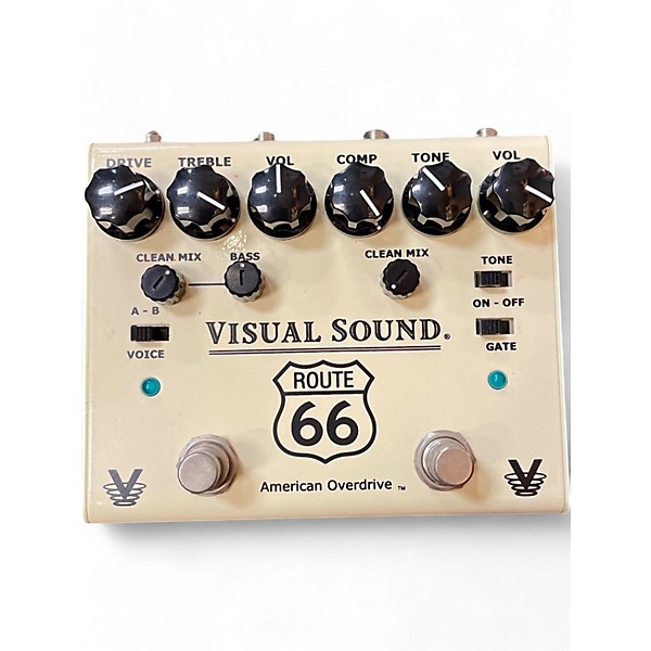 Used Visual Sound Route 66 V3 American Overdrive Effect Pedal