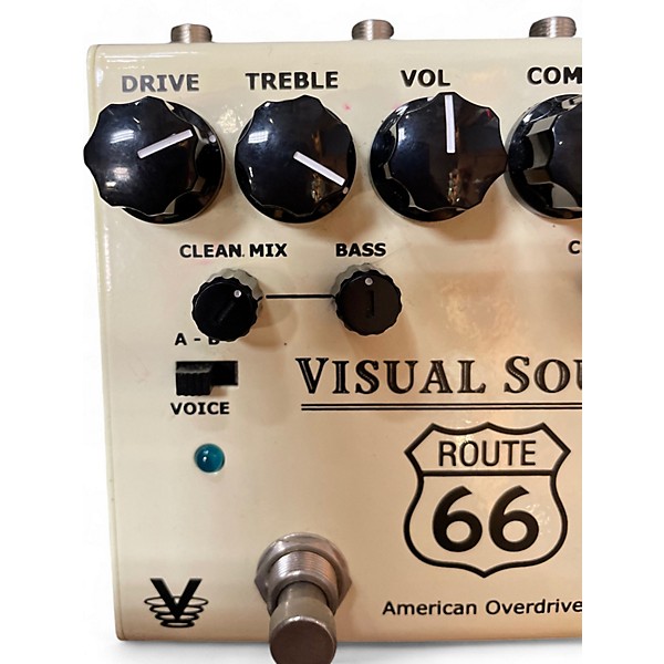 Used Visual Sound Route 66 V3 American Overdrive Effect Pedal