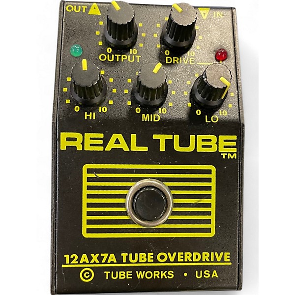 Used Tubeworks 12AX7A TUBE OVERDRIVE Effect Pedal