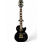 Used Gibson Les Paul Studio Gold Series Ebony Solid Body Electric Guitar thumbnail