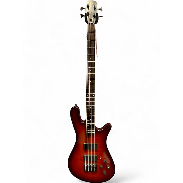 Used Spector Performer Deluxe Brown Sunburst Electric Bass Guitar