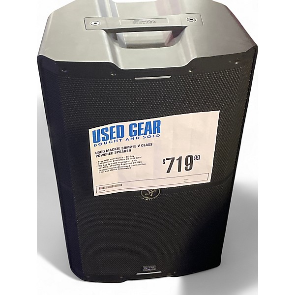 Used Mackie SRM215 V CLASS Powered Speaker