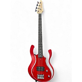 Used VOX STARSTREAM Candy Apple Red Electric Bass Guitar