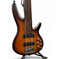 Used Ibanez Used 2017 Ibanez SRF705 Bass Workshop Fretless Soundgear  Brown Burst fLAT Electric Bass Guitar