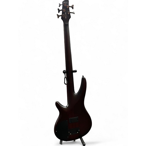 Used Ibanez Used 2017 Ibanez SRF705 Bass Workshop Fretless Soundgear  Brown Burst fLAT Electric Bass Guitar