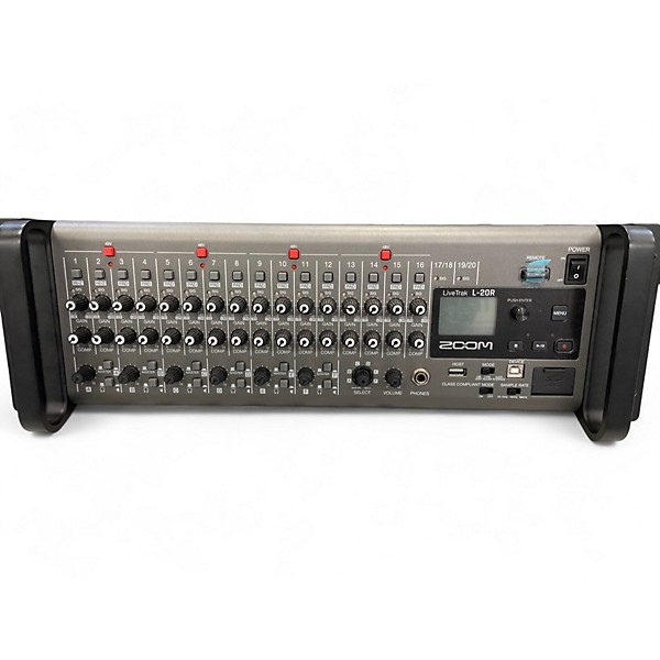 Used Zoom LiveTrak L-20R Digital Mixer