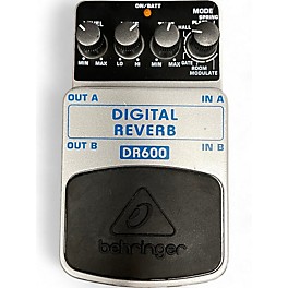 Used Behringer Used Behringer DR600 Digital Stereo Reverb Effect Pedal