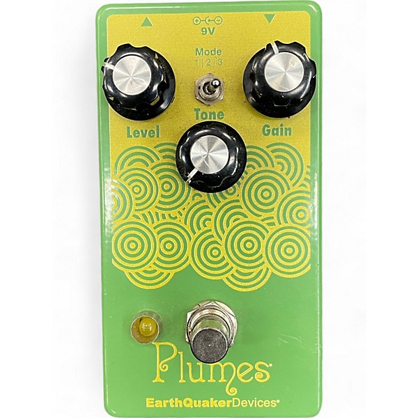 Used EarthQuaker Devices Plumes Small Signal Shredder Overdrive Effect Pedal