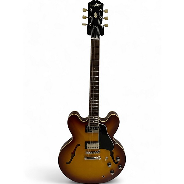 Used Epiphone Used Epiphone es335 inspired by gibson iced tea sunburst Hollow Body Electric Guitar