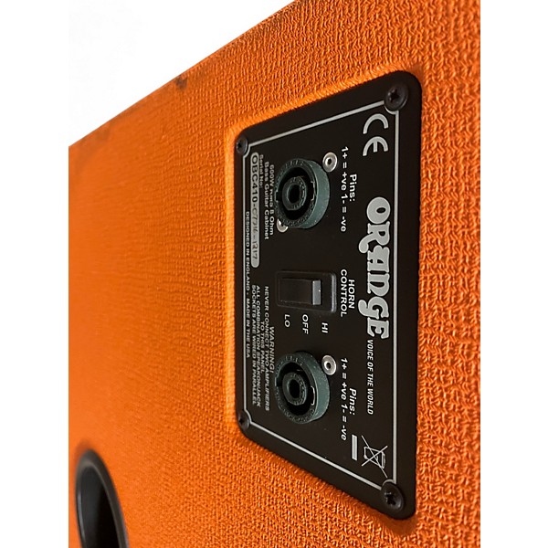 Used Orange Amplifiers Used Orange Amplifiers OBC410 600W 4x10 Bass Cabinet