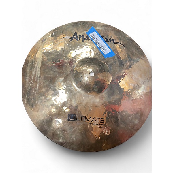 Used Anatolian  16in ULTIMATE NATURAL HIGH HAT Cymbal