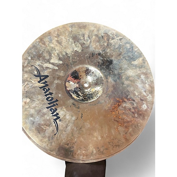 Used Anatolian  16in ULTIMATE NATURAL HIGH HAT Cymbal