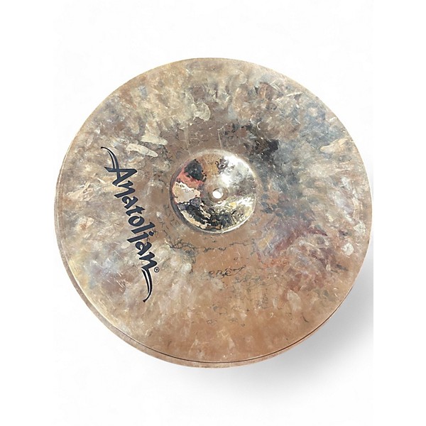 Used Anatolian  16in ULTIMATE NATURAL HIGH HAT Cymbal