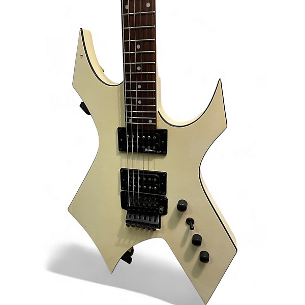 Used B.C. Rich Warlock Widow SE white Solid Body Electric Guitar