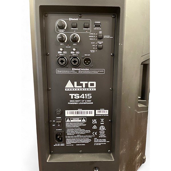 Used Alto Used Alto TS415 Powered Speaker