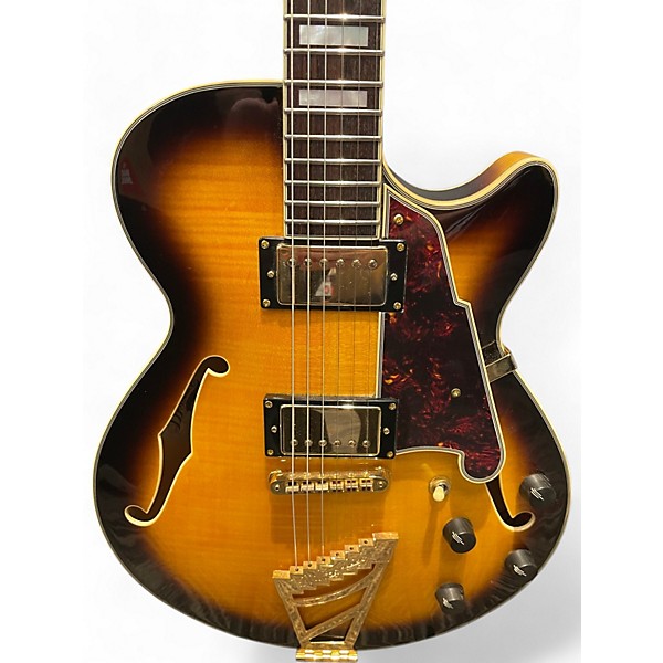 Used D'Angelico EX-SS 2 Color Sunburst Hollow Body Electric Guitar