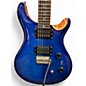 Used PRS Used PRS se 74th anniversary edition faded blue Solid Body Electric Guitar