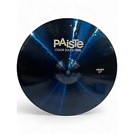 Used Paiste Used Paiste 17in colorsound 900 crash Cymbal