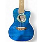 Used Luna Used Luna Dolphin Trans Blue Ukulele