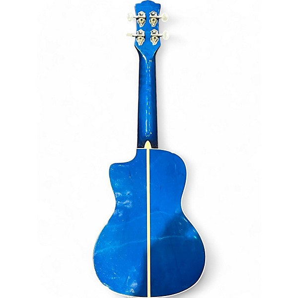 Used Luna Used Luna Dolphin Trans Blue Ukulele