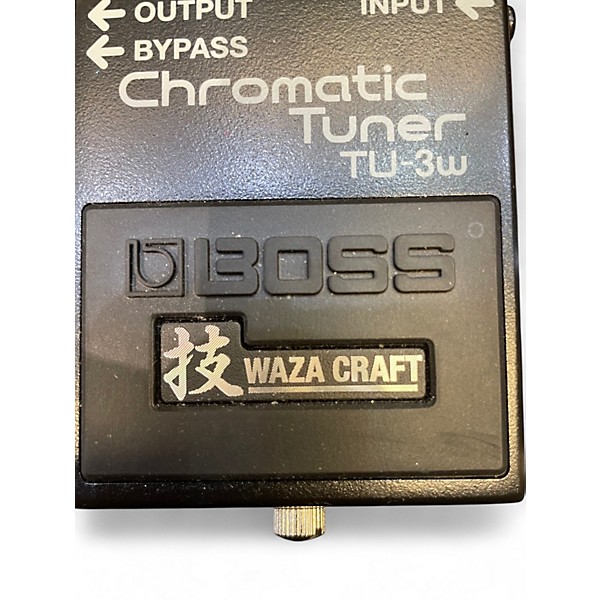 Used BOSS TU3W Waza Craft Chromatic Tuner Pedal