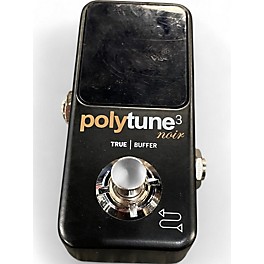 Used TC Electronic Used TC Electronic Polytune Noir Mini 3 Tuner Tuner Pedal