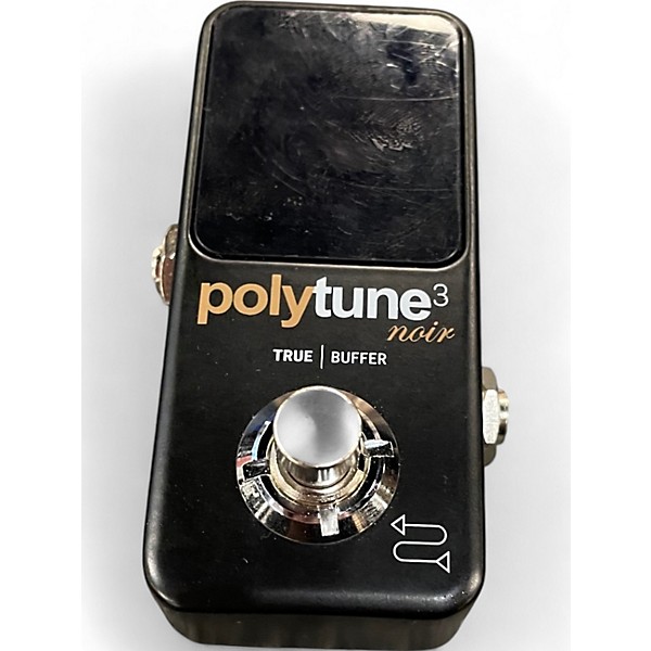 Used TC Electronic Used TC Electronic Polytune Noir Mini 3 Tuner Tuner Pedal