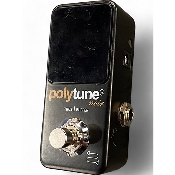 Used TC Electronic Used TC Electronic Polytune Noir Mini 3 Tuner Tuner Pedal