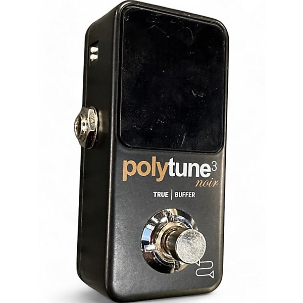 Used TC Electronic Used TC Electronic Polytune Noir Mini 3 Tuner Tuner Pedal