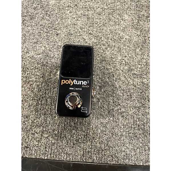 Used TC Electronic Used TC Electronic Polytune Noir Mini 3 Tuner Tuner Pedal