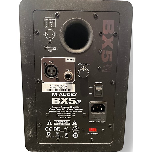 Used M-Audio BX5 D2 Pair Powered Monitor