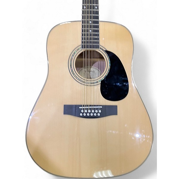 Used Mitchell D120S12E Natural 12 String Acoustic Electric Guitar