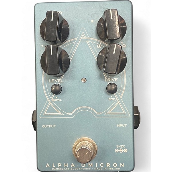 Used Darkglass ALPHA OMICRON Bass Effect Pedal