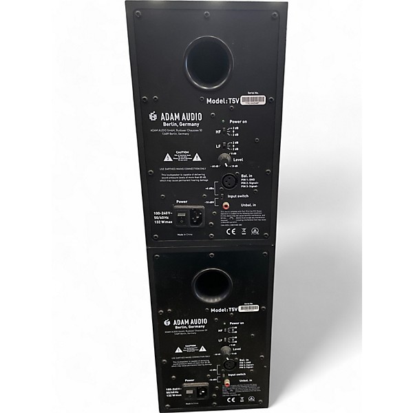 Used ADAM Audio T5V Pair Powered Monitor