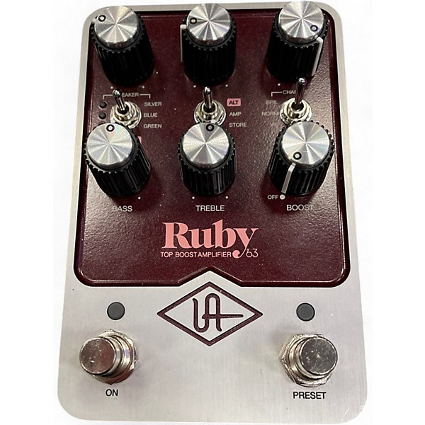 Used Universal Audio Ruby '63 Effect Pedal