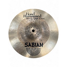 Used SABIAN 10in hh hand hammered  Cymbal