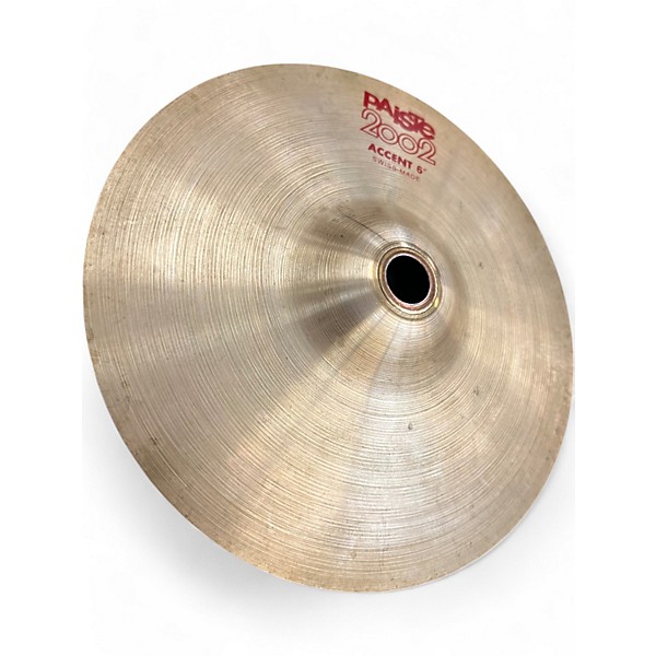 Used Paiste 6in 2002 accent Cymbal