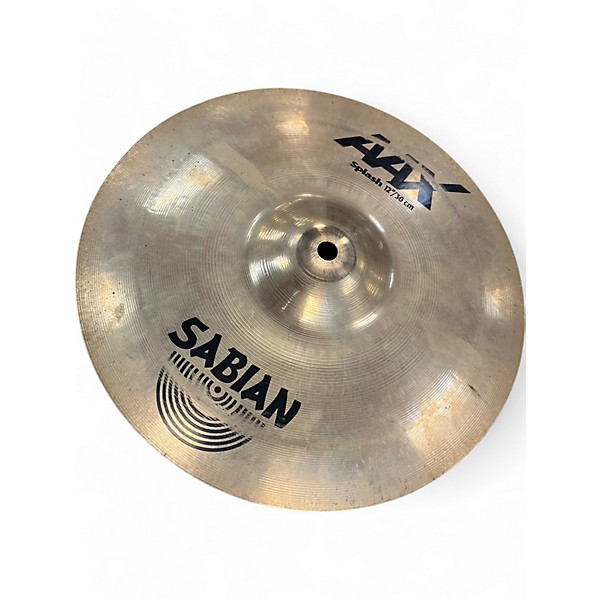 Used Sabian 12in aax splash Cymbal