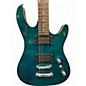 Used Samick LSR -25 TRANS BLUE Solid Body Electric Guitar