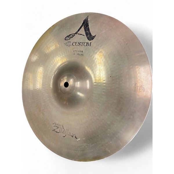 Used Zildjian 14in A Custom Crash Cymbal