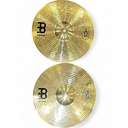 Used MEINL 13in HCS Hi Hat Pair Cymbal