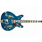 Used Hagstrom Viking Deluxe Baltic Blue Hollow Body Electric Guitar