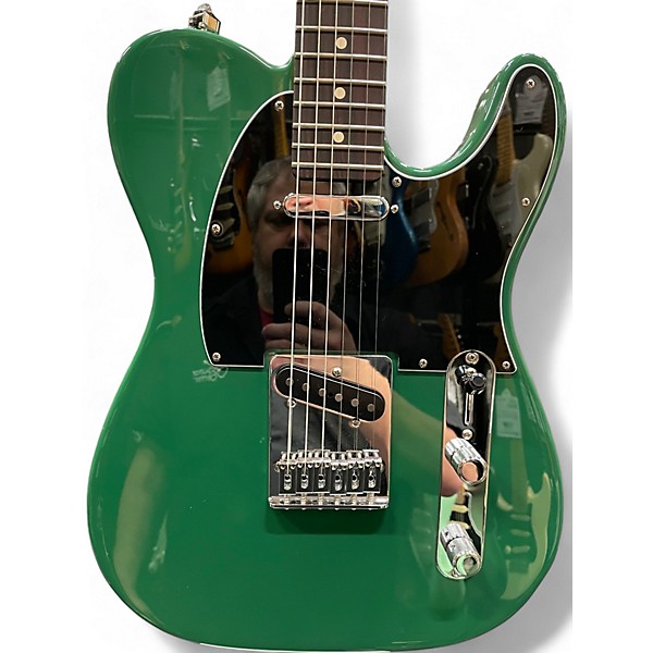 Used Fender Player Telecaster Sherwood Green Solid Body Electric Guitar