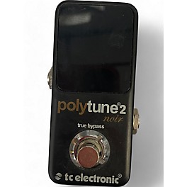 Used TC Electronic Used TC Electronic Polytune Noir Mini 2 Tuner Pedal