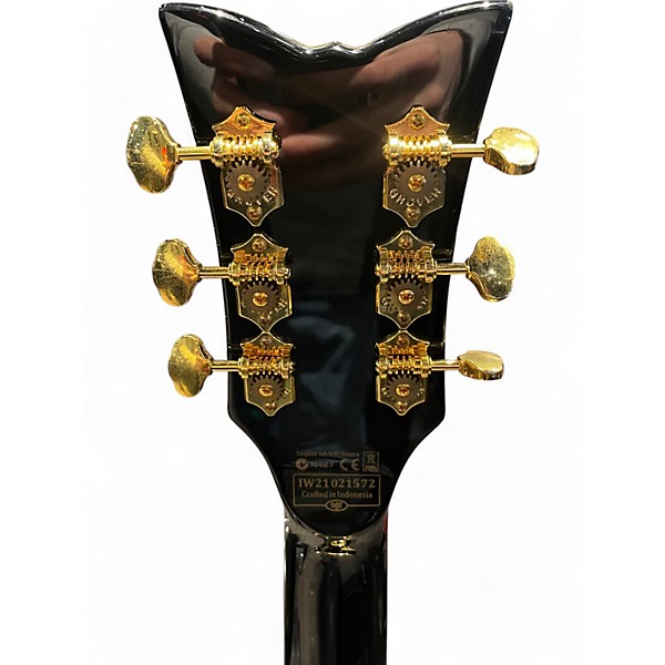 Used Schecter Guitar Research Coupe Hollow body Black Solid Body Electric Guitar