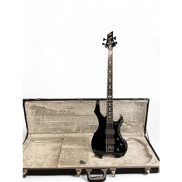 Used ESP Tom Araya Signature Black Electric Bass Guitar